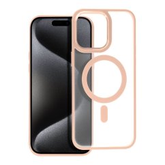 Kryt Matte Mag Cover Case s MagSafe iPhone 15 Pro Max Pink