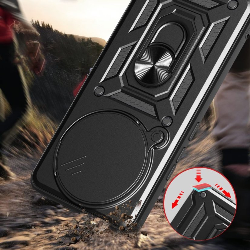 Kryt Tech-Protect Camshield Pro Xiaomi Redmi Note 14 Pro+ Plus 5G Matte Black