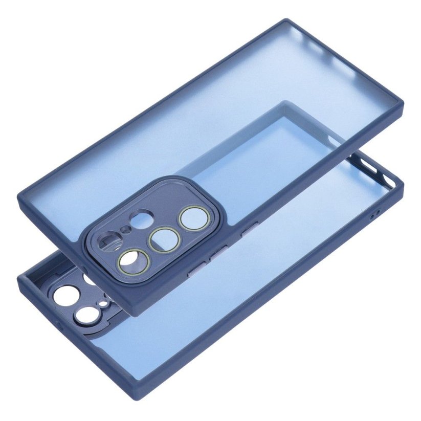 Kryt Ochranné sklo Variete Case Samsung Galaxy S22 Ultra Navy Blue