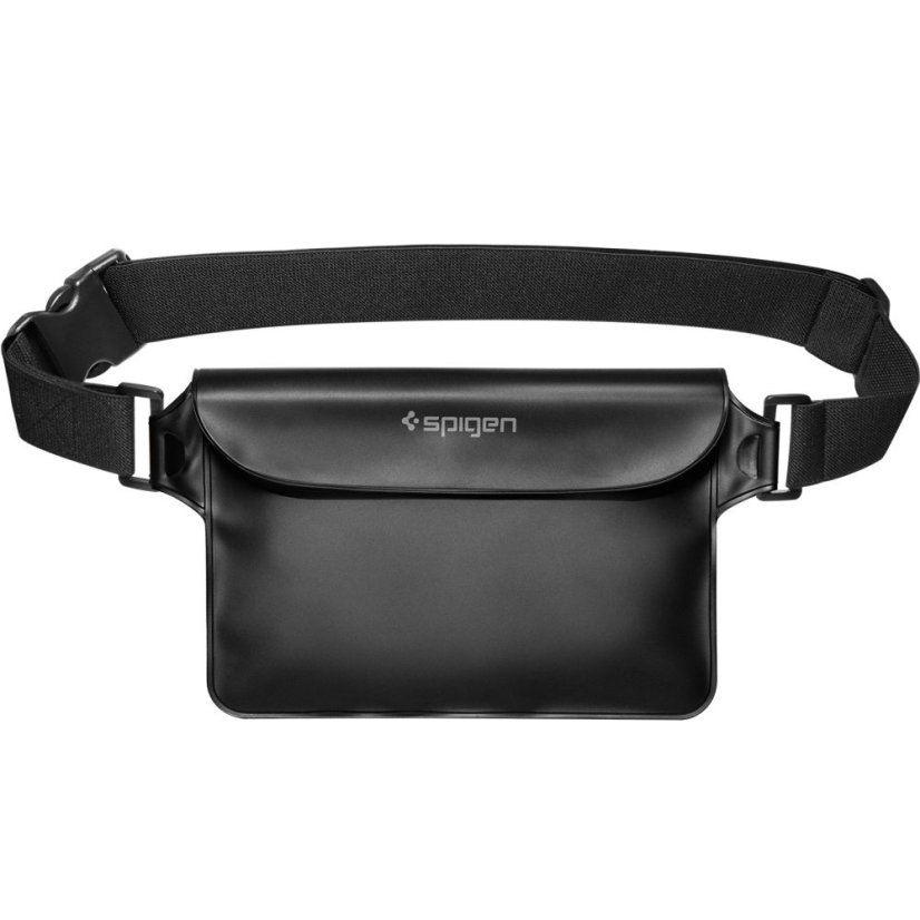 Vodeodolné púzdro Spigen A621 Universal Waterproof Case & Waist Bag Black