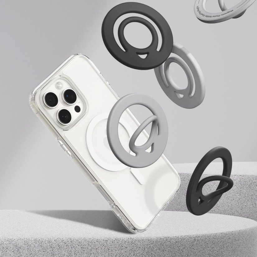 Spigen Dual Pop Mag Magsafe Phone Ring Black