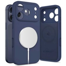 Tok Tech-Protect Silicone Magsafe  iPhone 17 Pro mélykék