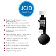 Apple iPhone 7, 7 Plus, 8, 8 Plus, SE 2020, SE 2022 - JC 6. generace 3D Touch - home button - tlačítko Home s funkcí zpět (Black)