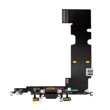 iPhone 8 Plus - Dokkoló töltőhajó mikrofonnal (fekete)