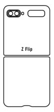 Hydrogel - zadná ochranná fólia - Samsung Galaxy Z Flip