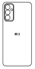 Hidrogél - hátsó védőfólia - Samsung Galaxy M13
