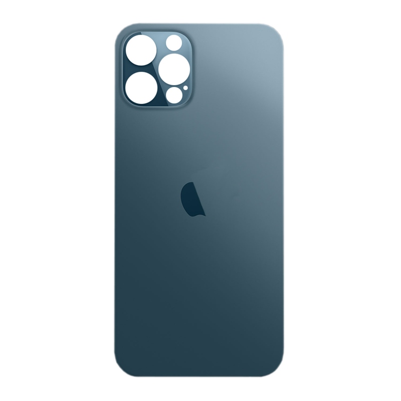 Apple iPhone 12 Pro - Sklo zadného housingu so zväčšeným otvorom na kameru (Pacific Blue)