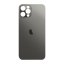 Apple iPhone 12 Pro Max - Sklo zadného housingu so zväčšeným otvorom na kameru (Graphite)