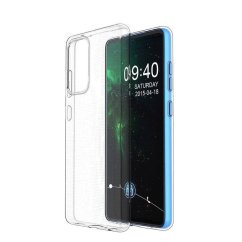 Transparentný silikónový kryt s hrúbkou 0,5mm  - OPPO Reno 6 Pro 5 T  priesvitný