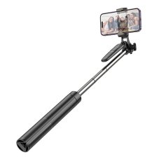 Selfie tyč Selfie Stick Hoco Tripod With Wireless Remote Control K19 Black