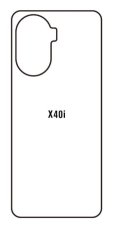 Hidrogél - hátsó védőfólia - Huawei Honor X40i