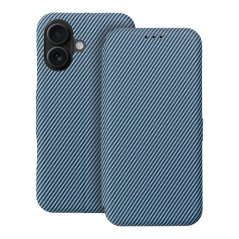 Kryt Folio Side Magnet Book Case iPhone 16 Blue Kryt Folio Side Magnet Book Case iPhone 16 Blue
