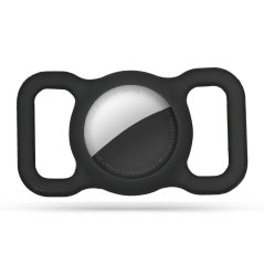 Kryt Tech-Protect Smooth For Pet Apple Airtag Black Kryt Tech-Protect Smooth For Pet Apple Airtag Black