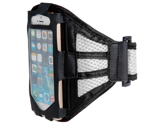 Armband - držiak telefónu na ruku iPhone 5/5S/5C/SE grey