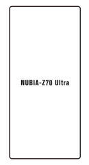 engaroGuard Hydrogel - ochranná fólia - Nubia Z70 Ultra