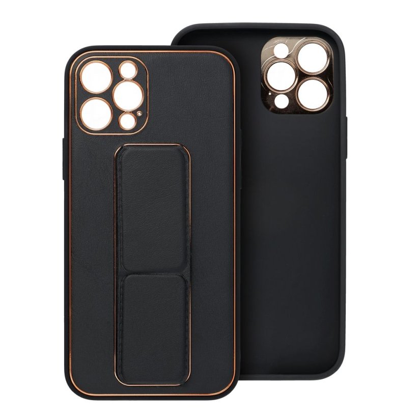 Kryt Leather Case Kickstand Samsung Galaxy A25 5G Black