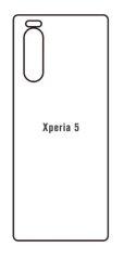 Hydrogel - zadná ochranná fólia - Sony Xperia 5 Hydrogel - zadná ochranná fólia - Sony Xperia 5