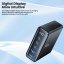 Tech-Protect Dc140W-Gan 5 portos asztali töltő PD 140W / QC3.0 Black