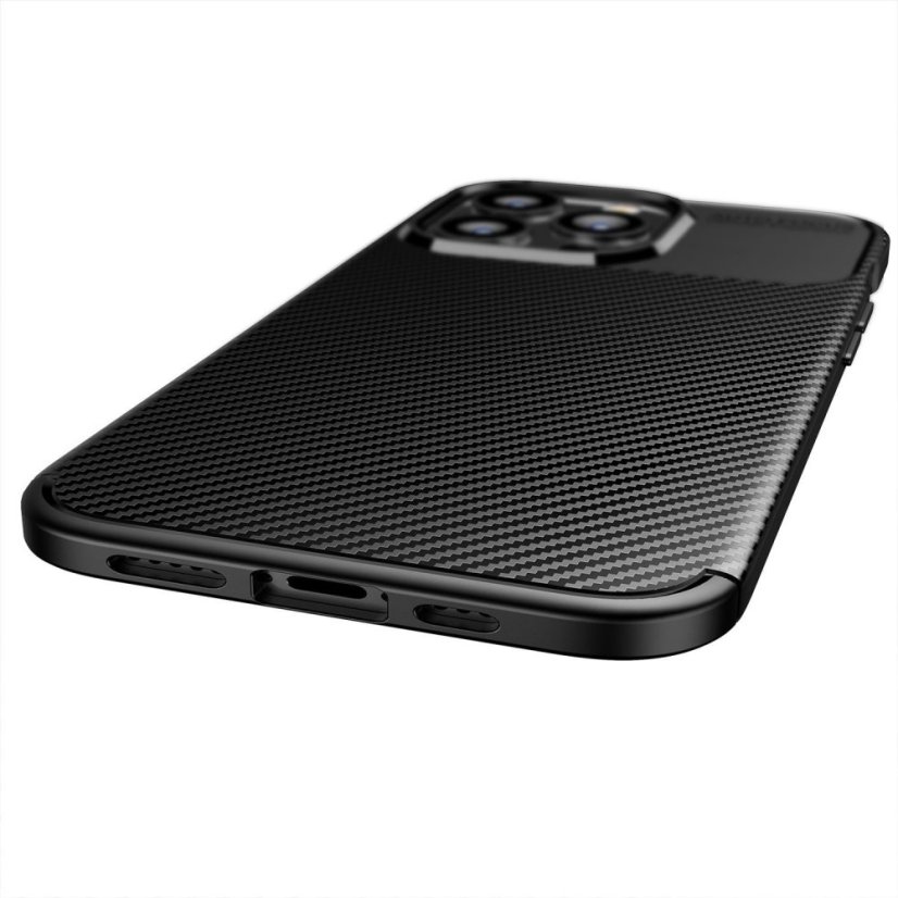 Kryt CARBON PREMIUM Case  Xiaomi Note 10 5G / Poco M3 Pro / Poco M3 Pro 5G čierny