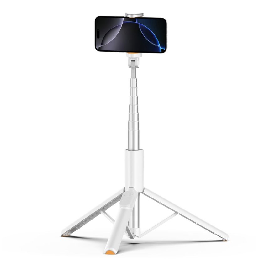 Selfie tyč Tech-Protect L09S Bluetooth Selfie Stick Tripod White