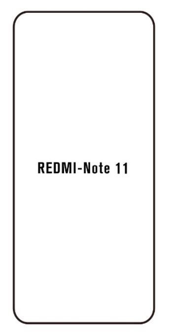 Hydrogel - ochranná fólia - Xiaomi Redmi Note 11
