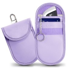 RFID blokátor Klatka Faradaya Tech-Protect Klr100 Pouch Keyless Rfid Signal Blocker Case Lavender