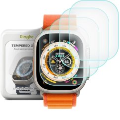 Ochranné tvrdené sklo Ringke Id Fc Glass 4-Pack Apple Watch Ultra 1 / 2 (49 mm) Clear
