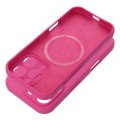Kryt Case iPhone 15 Pro Silicone 2mm s MagSafe Pink