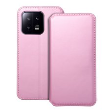 Kryt Dual Pocket Book Case Xiaomi 13 Light Pink