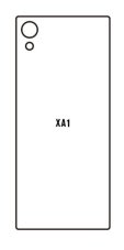 Hidrogél - hátsó védőfólia - Sony Xperia XA1