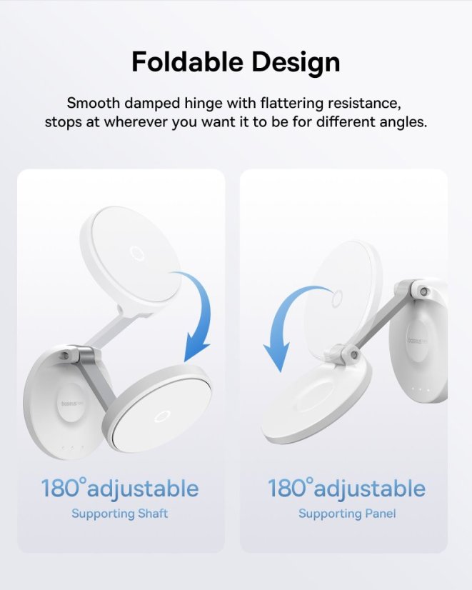 Baseus MagPro Magnetický skladací držiak Cluster White