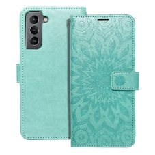 Kryt Flip Case Samsung Galaxy S21 Mezzo Book Mandala Green Kryt Flip Case Samsung Galaxy S21 Mezzo Book Mandala Green