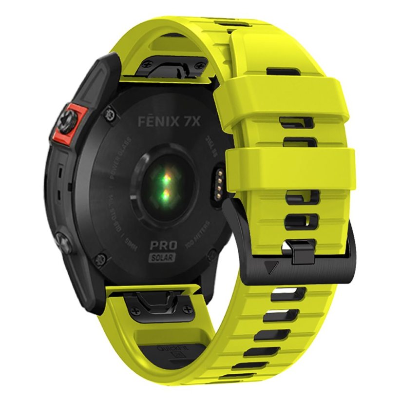 Remienok Tech-Protect Iconband Pro Garmin Fenix 3 / 5X / 3Hr / 5X Plus / 6X / 6X Pro / 7X Lime/Black