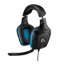 Káblové slúchadlá s mikrofónom a 3,5 mm jackom Logitech G432 Black