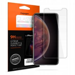 Ochranné tvrdené sklo Spigen Glas.Tr Slim iPhone X / Xs / 11 Pro Clear