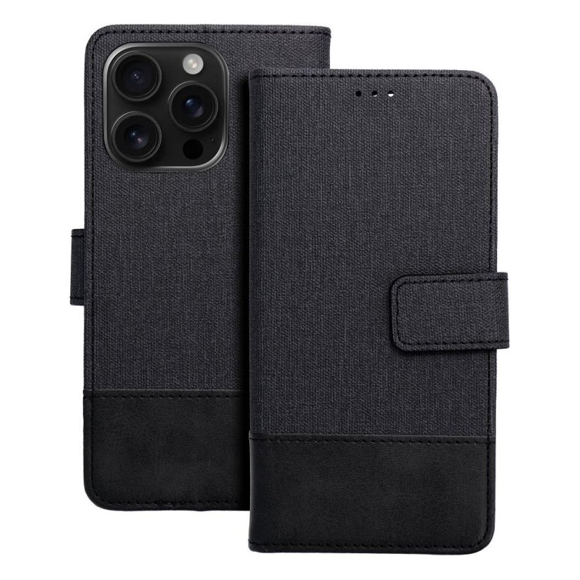 Kryt Flip Case Xiaomi Redmi 13C / Poco C65 Gomma Book Black