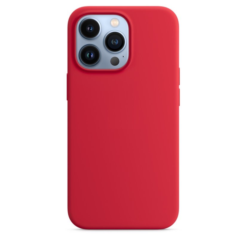 iPhone 13 Pro Max Silicone Case s MagSafe - (PRODUCT)RED™ design (červený)