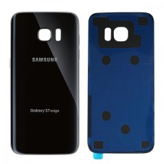 Samsung Galaxy S7 Edge - Zadný kryt - čierny (náhradný diel)