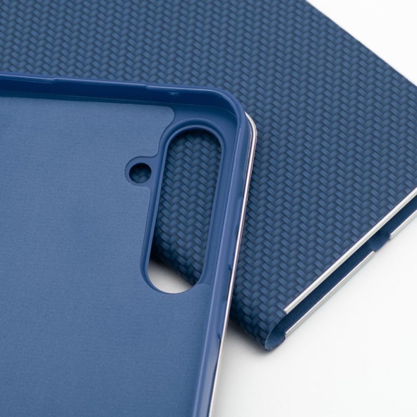 Tok LUNA Book Carbon Case Xiaomi Redmi Note 11 / 11S Blue