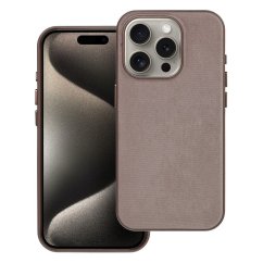 Kryt Woven Mag Cover iPhone 15 Pro Light Brown