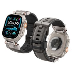 Remienok Spigen Durapro Armor Apple Watch 6 / 7 / 8 / 9 / 10 / SE / Ultra 1 / 2 (44 / 45 / 46 / 49 mm) Grey