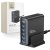 Tech-Protect Dc140W-Gan 5-Port Desktop Charger PD 140W / QC3.0 Black