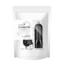 Nabíjačka auta Blue Star Car Charger 2A USB A + Cable USB A to Micro USB Black