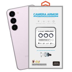 Kryt Ochranné sklo X-One Sapphire Camera Armor - Samsung Galaxy S23/S23 Plus - Silver