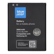 Batéria Blue Star Premium Battery Samsung Galaxy S3 I9300 2800 mAh Batéria Blue Star Premium Battery Samsung Galaxy S3 I9300 2800 mAh