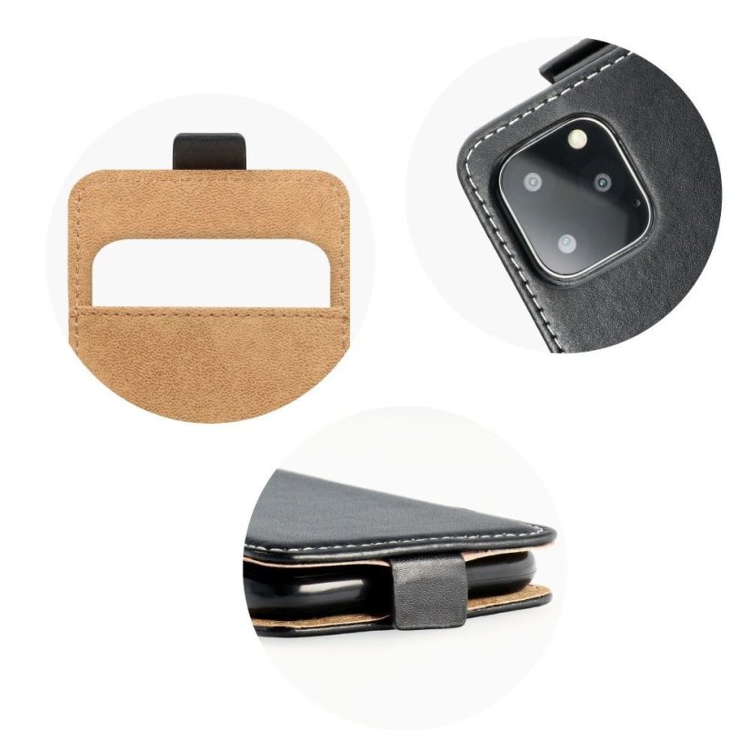 Kryt Flip Case SLIM FLEXI FRESH  Xiaomi POCO M4 Pro 5G čierny