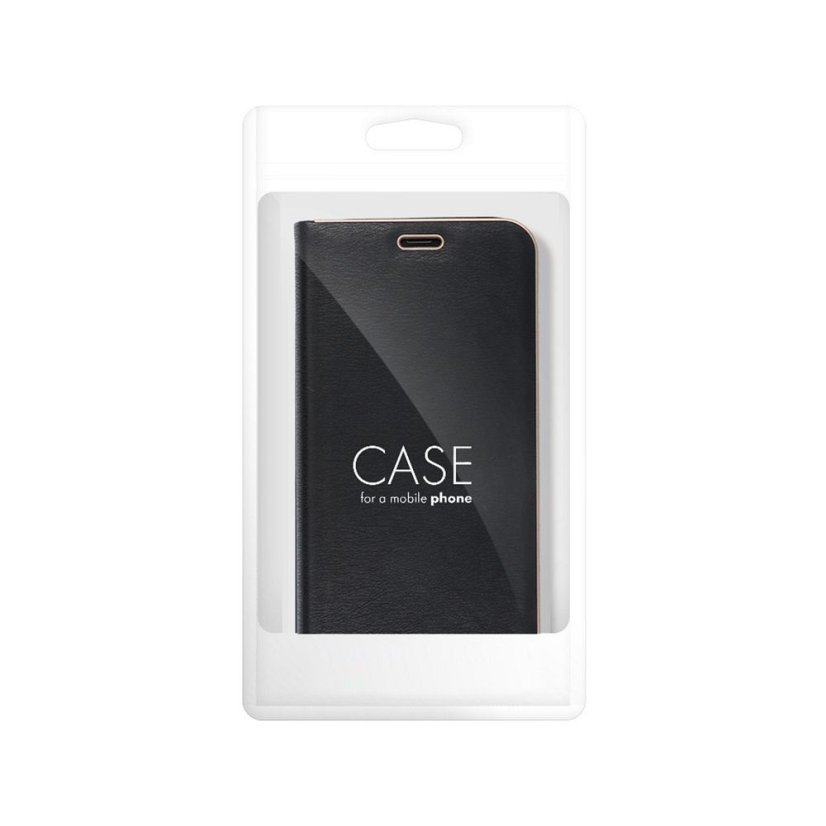 Kryt Luna Book Gold Xiaomi Redmi Note 13 Pro 5G Black