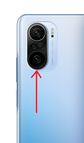 Csereüveg a hátsó kamerához - Xiaomi Mi 11i