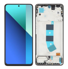 LCD kijelző + érintőképernyő Xiaomi Redmi Note 13 4G kerettel