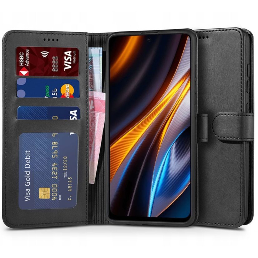 Kryt Tech-Protect Wallet Xiaomi Poco X4 GT Black